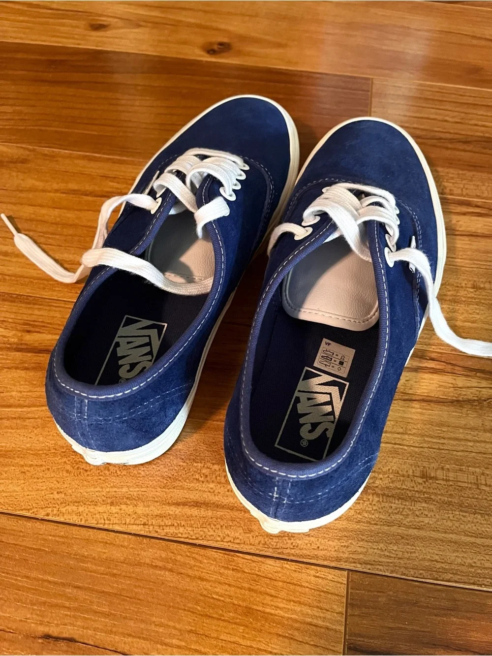 Vans Authentic Blue Suede 9